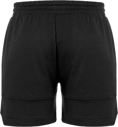 Men'S Gym Workout Shorts 5" Lightweight Athletic Running Short Pants for Bodybuilding Traning with Zipper Pockets Charcoal Black